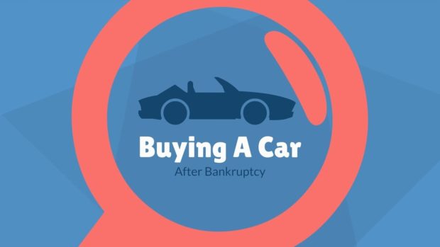 Buying a car after bankruptcy