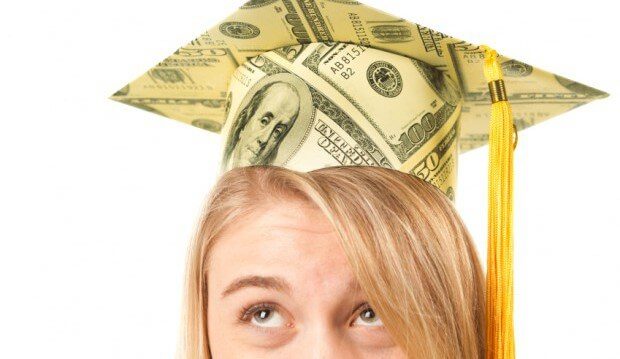 The average student loan debt