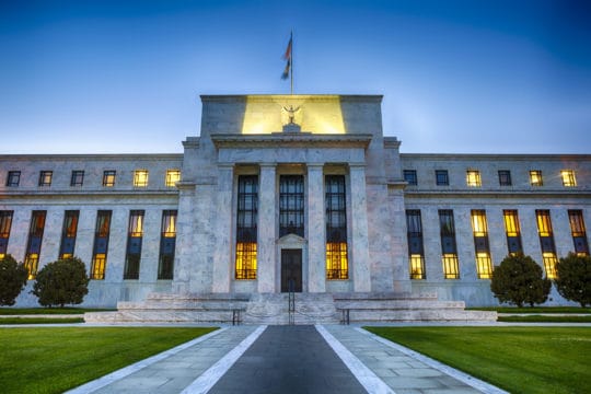 The Federal Reserve building in Washington, D.C raising rates