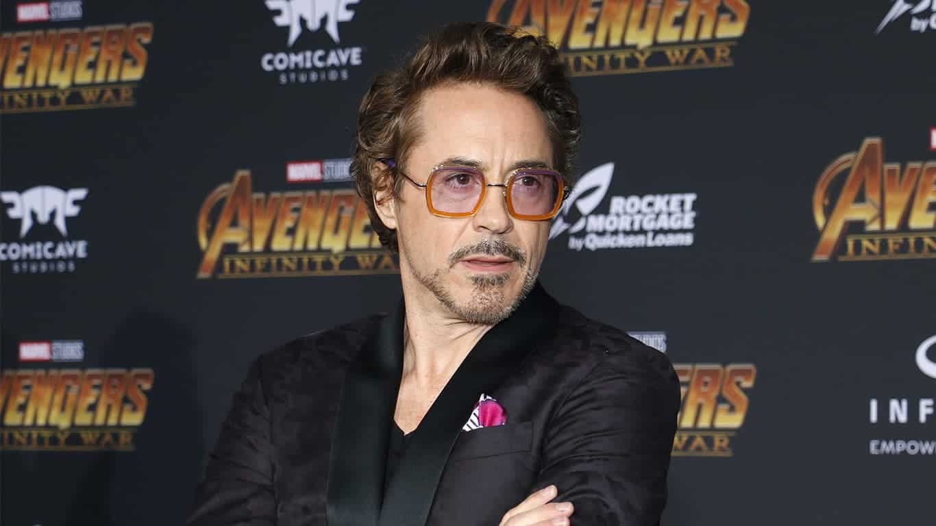 Robert Downey Jr. at the premiere of Disney and Marvel's 'Avengers: Infinity War' held at the El Capitan Theatre