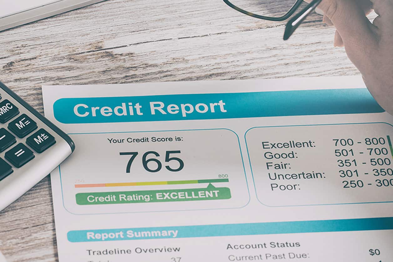 Report credit score banking borrowing application risk form