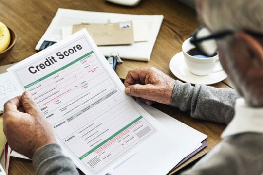Credit Score Financial Banking Economy Concept