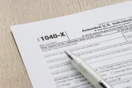 Amended tax return refund