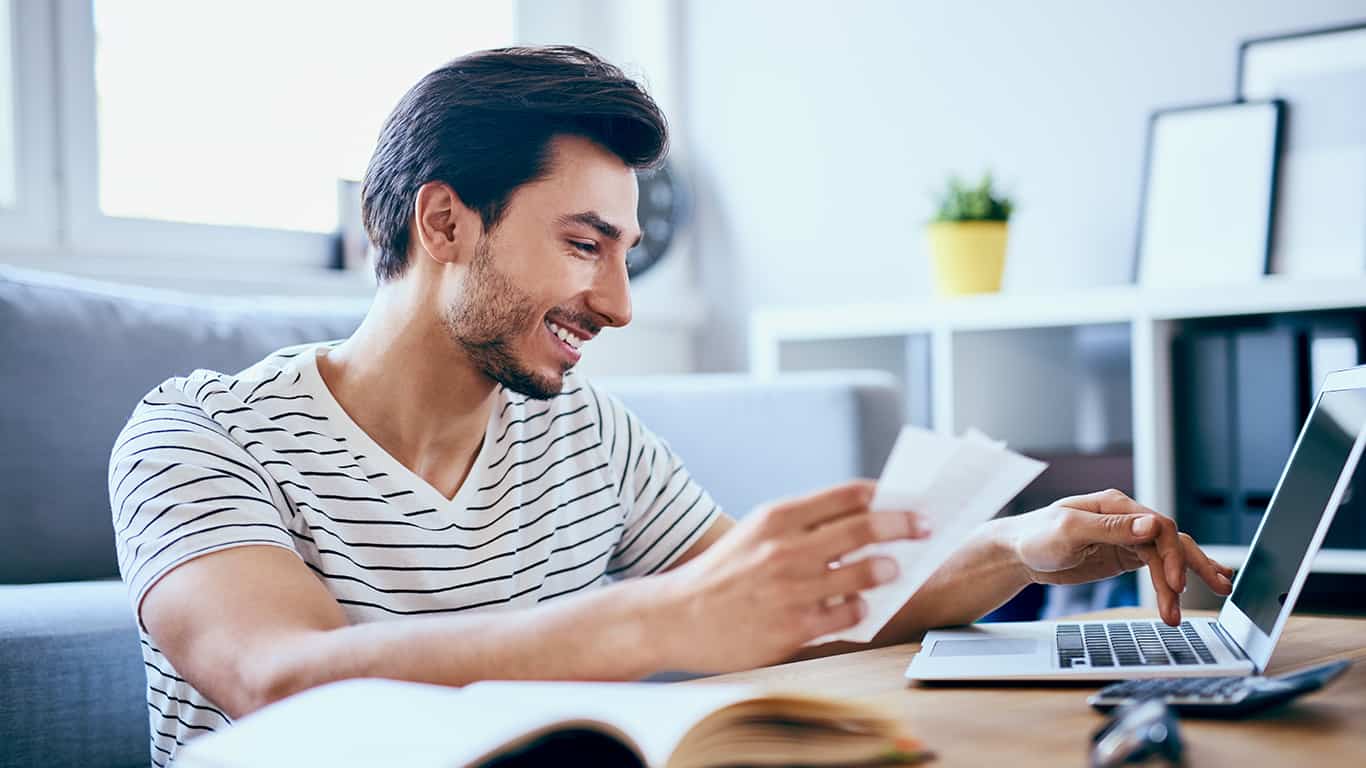 Focus on paying bills on time
