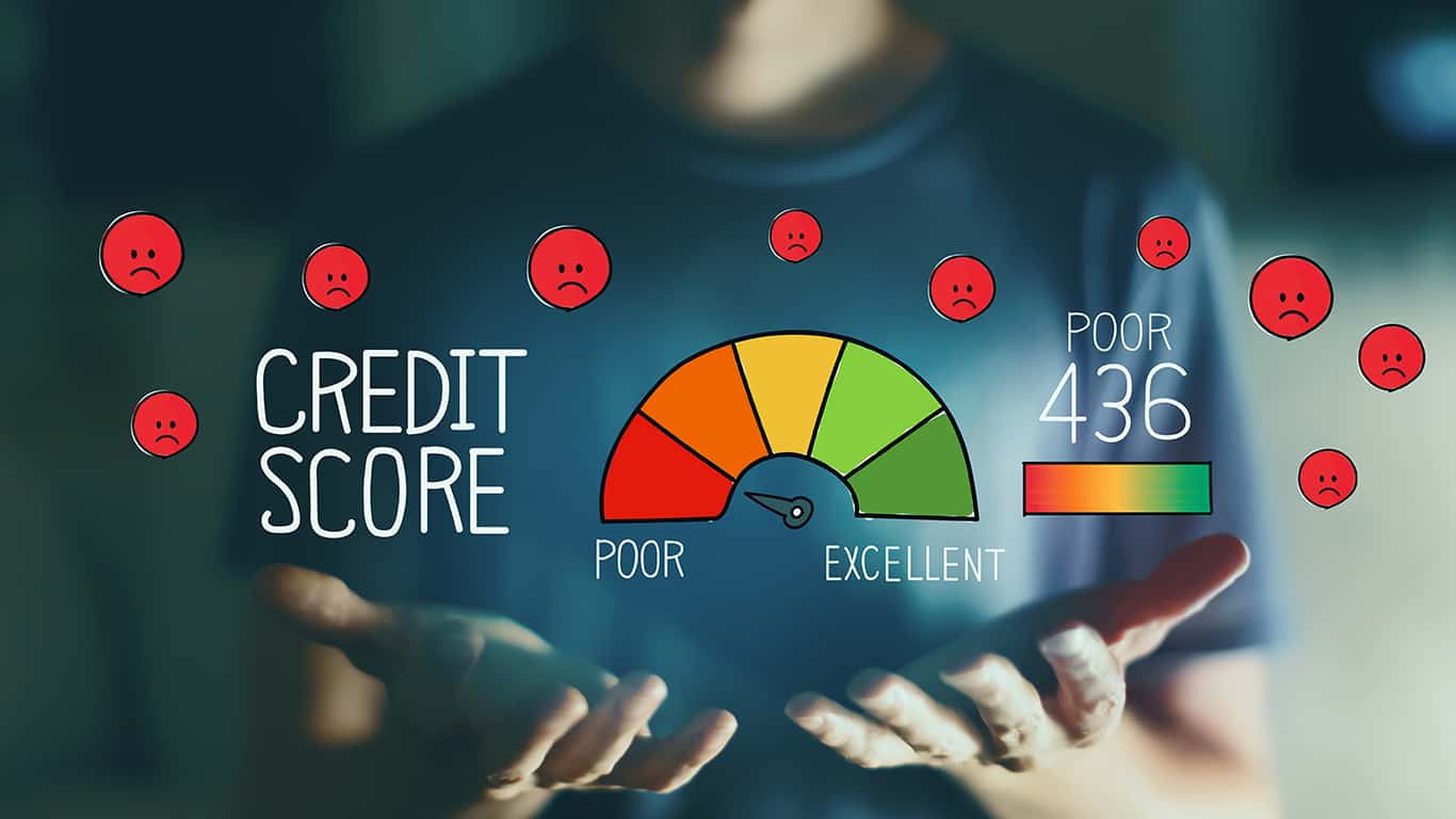 Leverage credit options for low credit score candidates