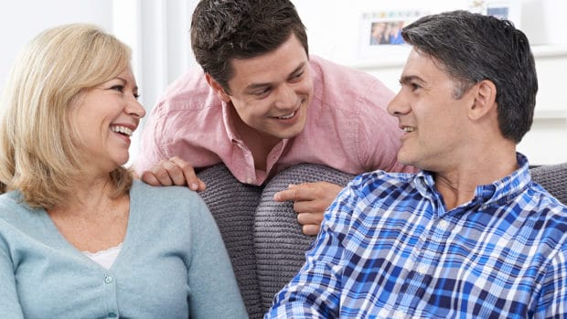 Adult children who move back in