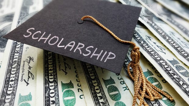 Apply for every scholarship possible