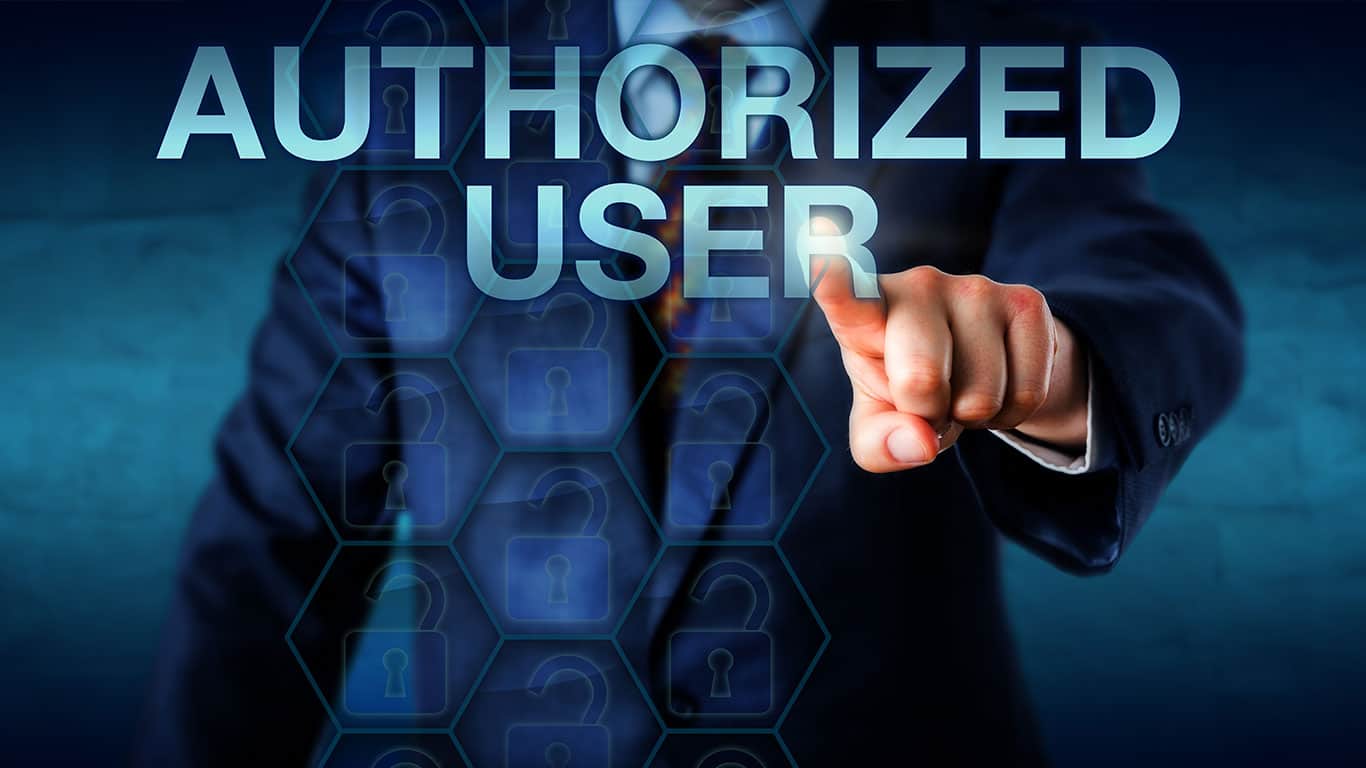 Become an authorized user