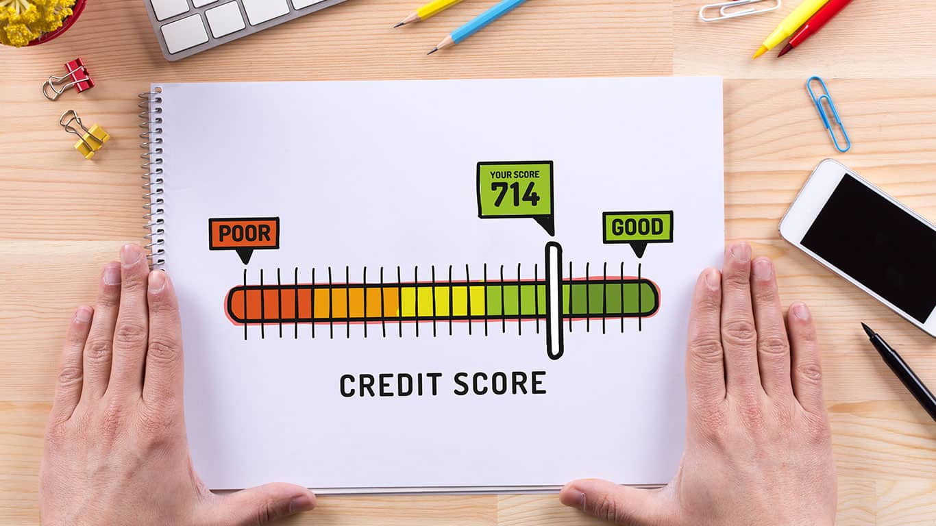 Work on improving your credit score