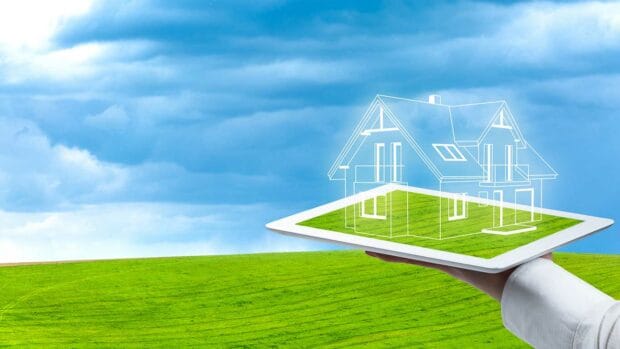 Concept of a dream home
