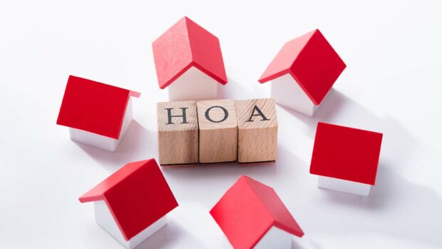 Homeowner Association Wooden Blocks