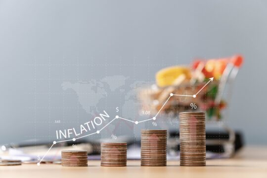 Inflation and tax concept