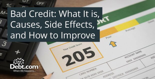 Bad Credit: What It is, Causes, Side Effects, and How to Improve