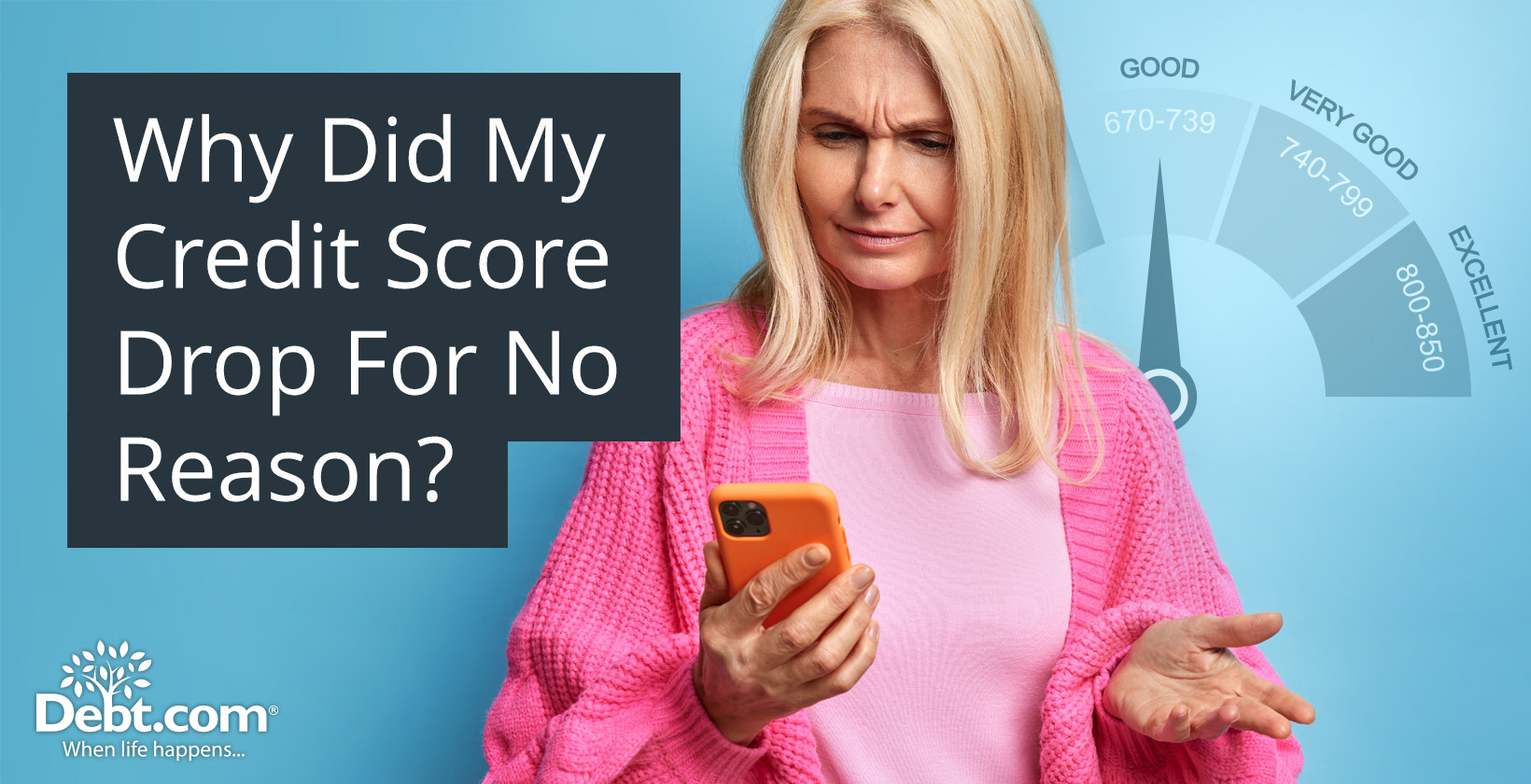 Why Did My Credit Score Drop For No Reason?